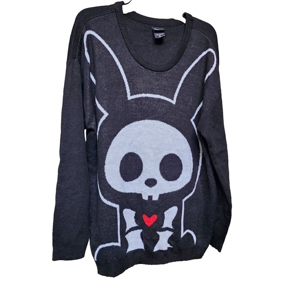 Skelanimals Jack The Rabbit Sweater Size XL - Picture 1 of 6